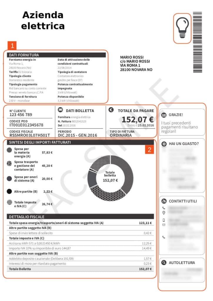 La bolletta elettrica: Impariamo a conoscerla meglio